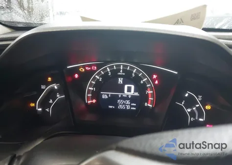 2016 Honda Civic Lx z USA, uszkodzony, nr VIN 2HGFC2F57GH524284